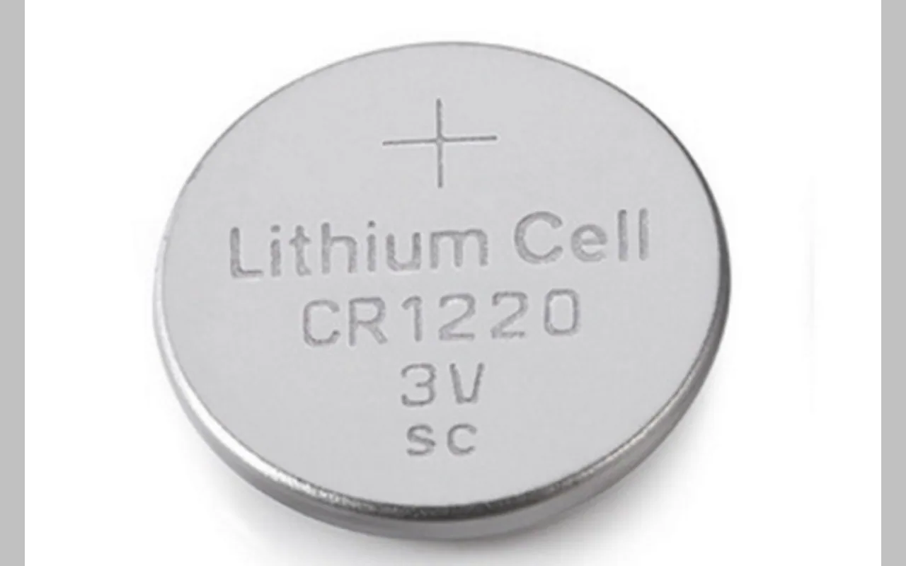 CR1220 RTC battery from the MakerWorld BOM